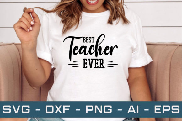 Best Teacher Ever SVG Cut Files: A Stitch Test