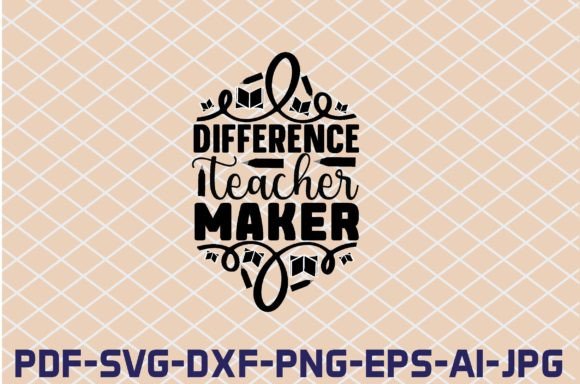 Difference Teacher Maker SVG: An Embroidery Review