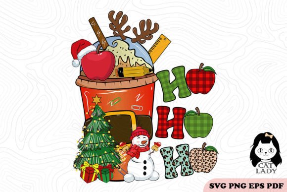 Ho Ho Ho Teacher Coffee SVG PNG: An Embroidery Review