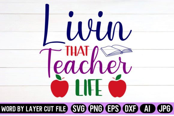 Livin’ That Teacher Life SVG: An Embroidery Review