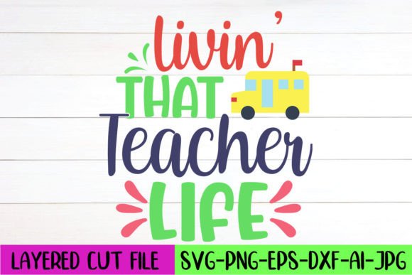 Livin’ That Teacher Life SVG: An Embroidery Review