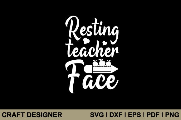 Resting Teacher Face SVG: An Embroidery Review