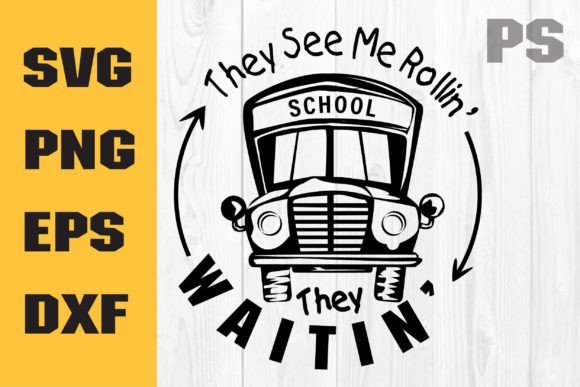 School Bus SVG: They See Me Rollin Review