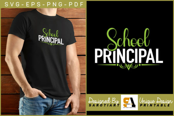 School Principal SVG T-shirt Design Review