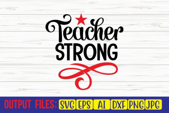 Teacher Strong SVG Cut File: An Embroidery Review
